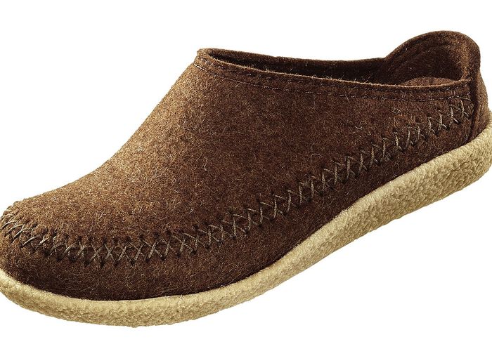Haflinger tofflor av ullfilt, 